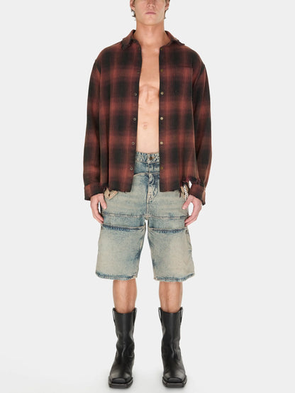 Gusa Reddish Plaid