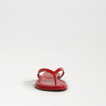 Bright Summer Red Leather