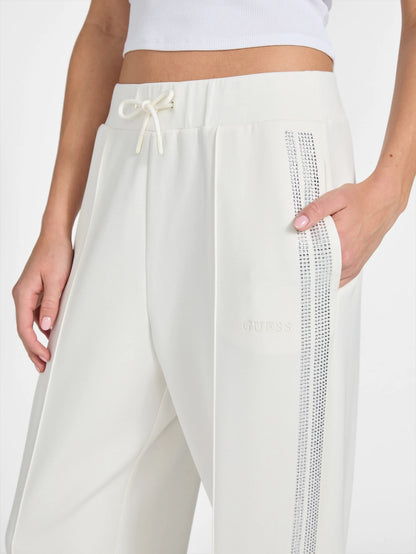 Salt White Rhinestone Sil