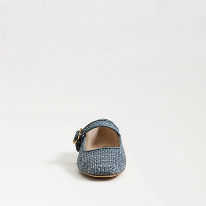 Blue Faux Raffia