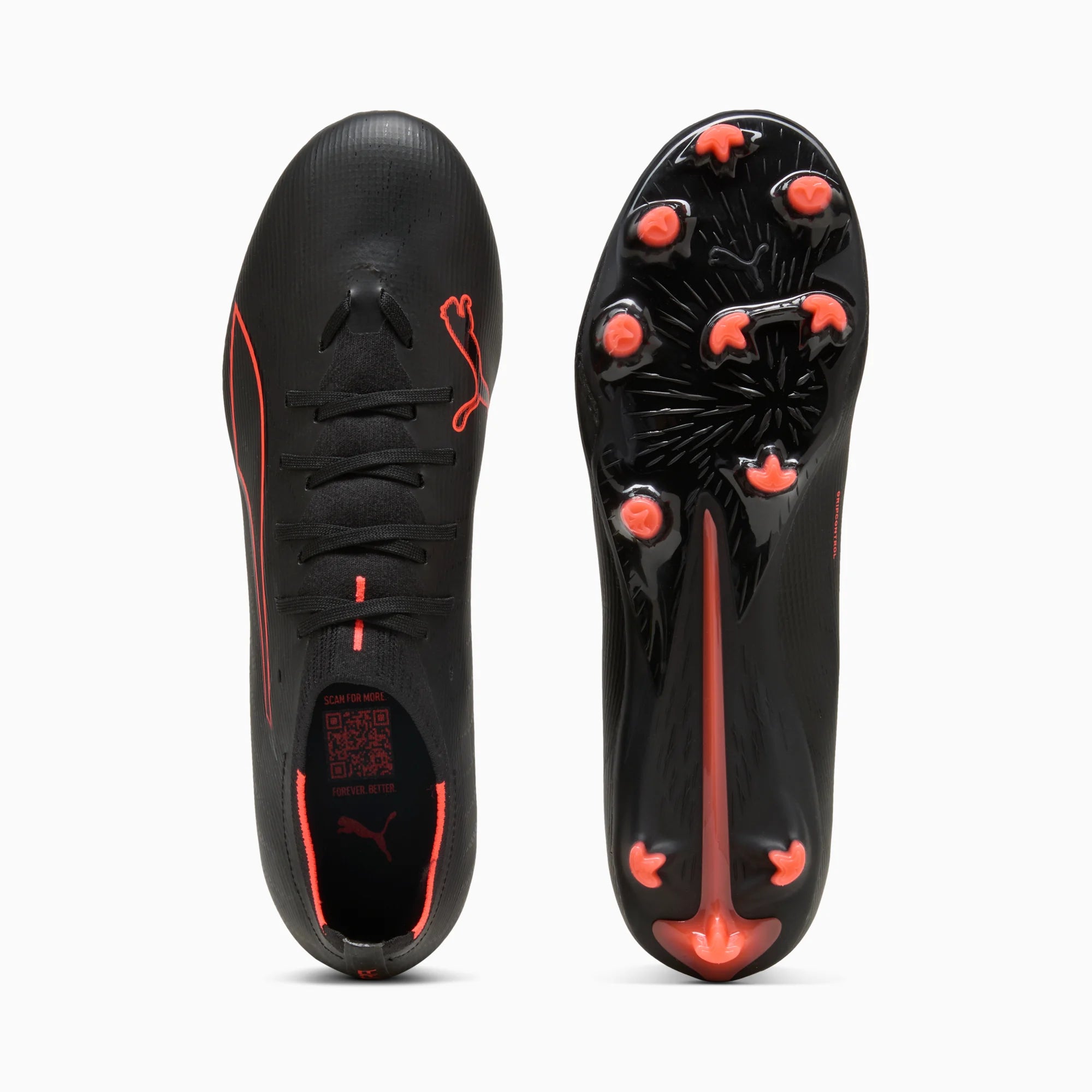 PUMA Black-PUMA Red