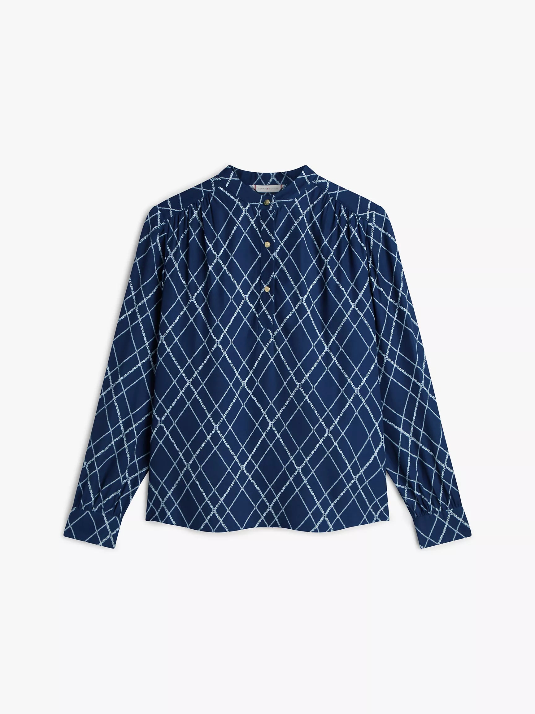 Argyle Print Navy