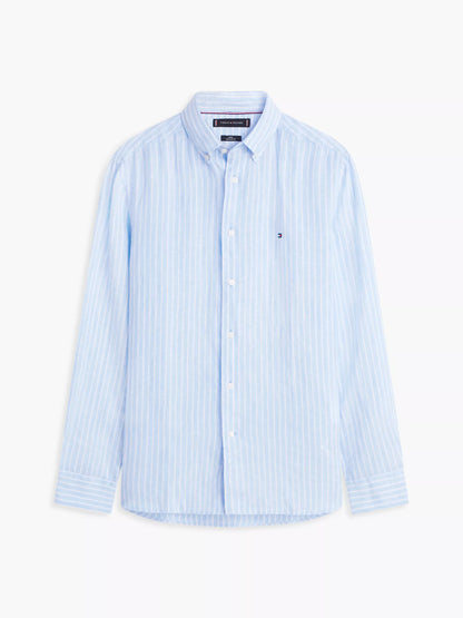 Cloudy Blue/White Stripe