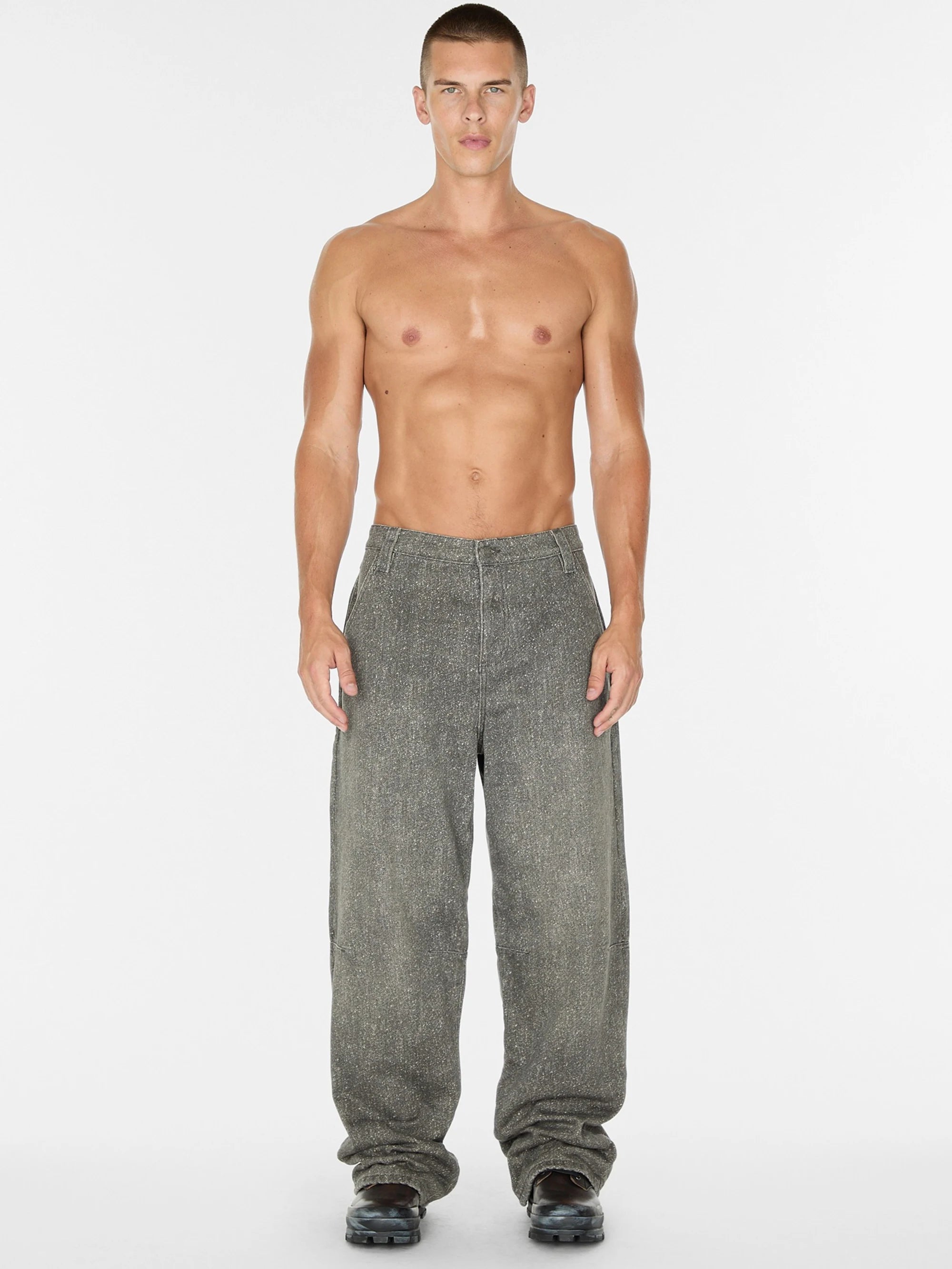Gusa Printed Spec Denim