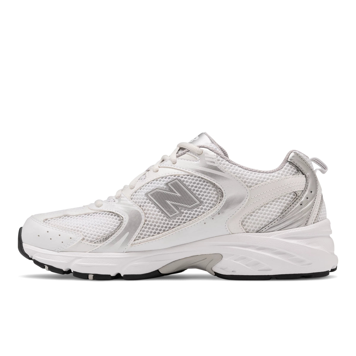 Nb White With Silver Metallic
