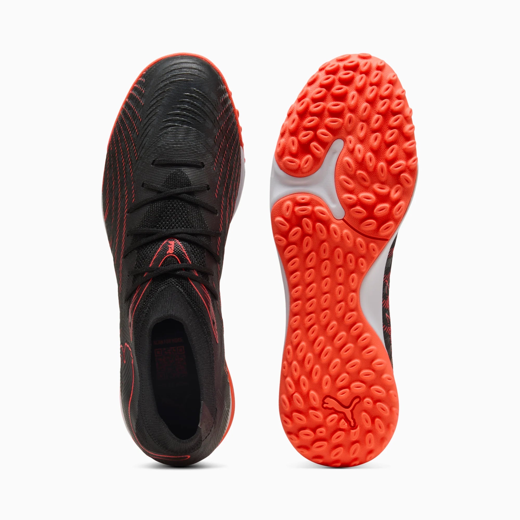 PUMA Black-Glowing Red-Strong Gray