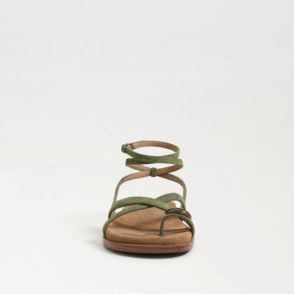 Summer Olive Suede