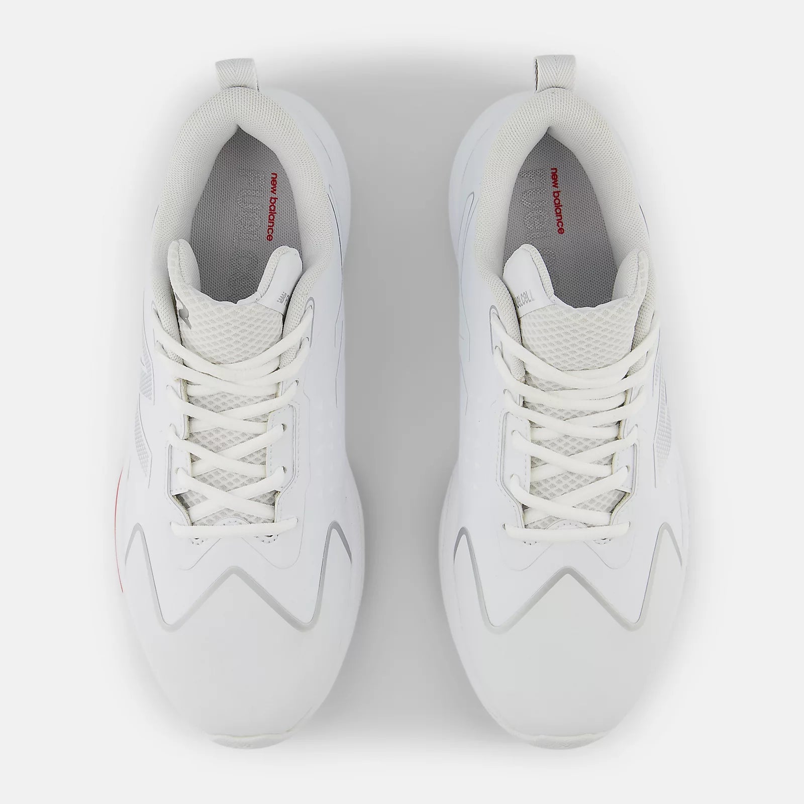 White With Silver Metallic