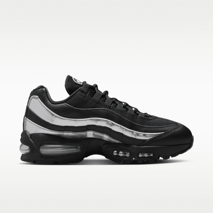 Black/Black/Metallic Silver