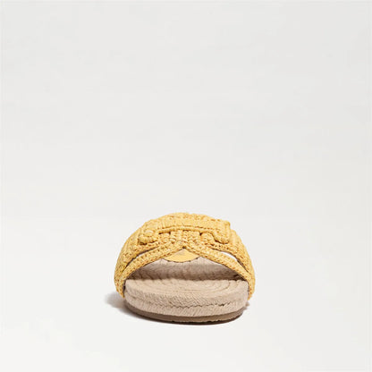 Warm Marigold Faux Raffia