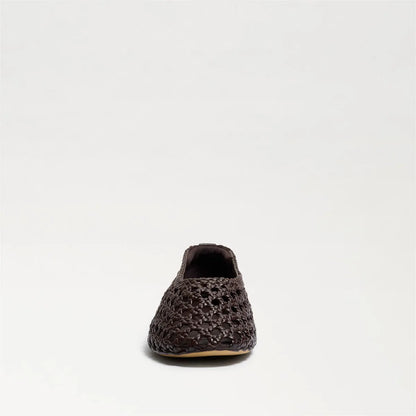 Dark Brown Woven Leather