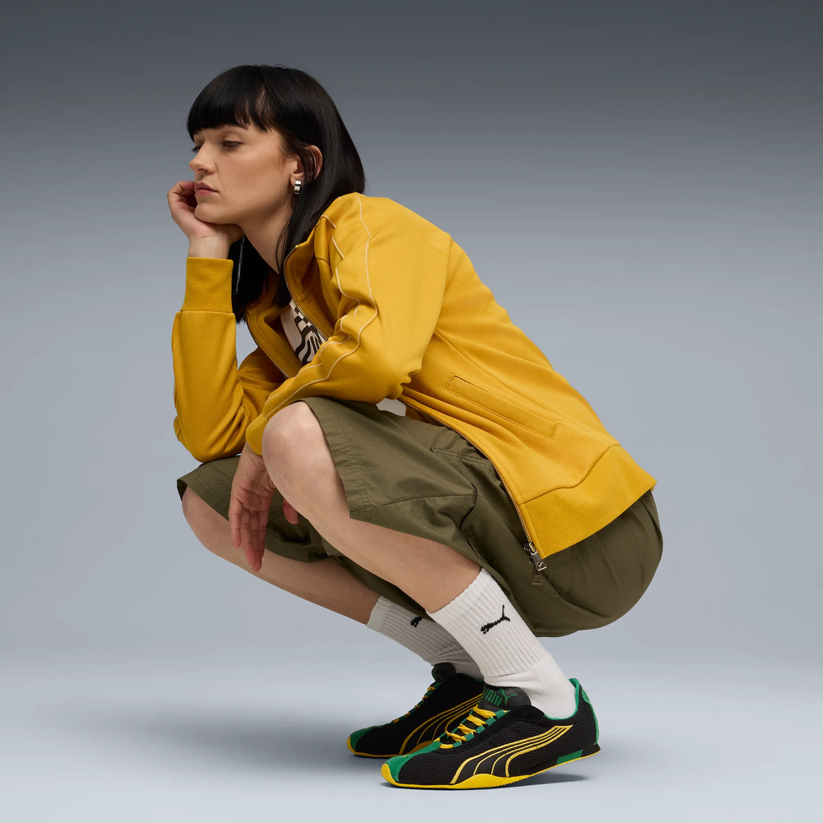 PUMA Black-Yellow Sizzle