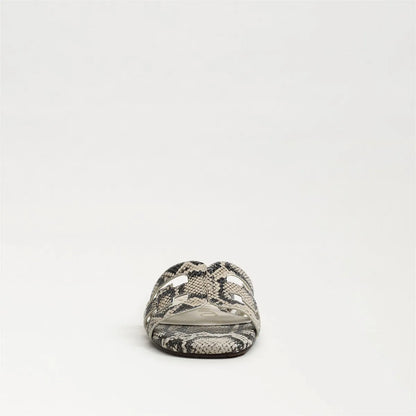 Roccia Snake Print Leather