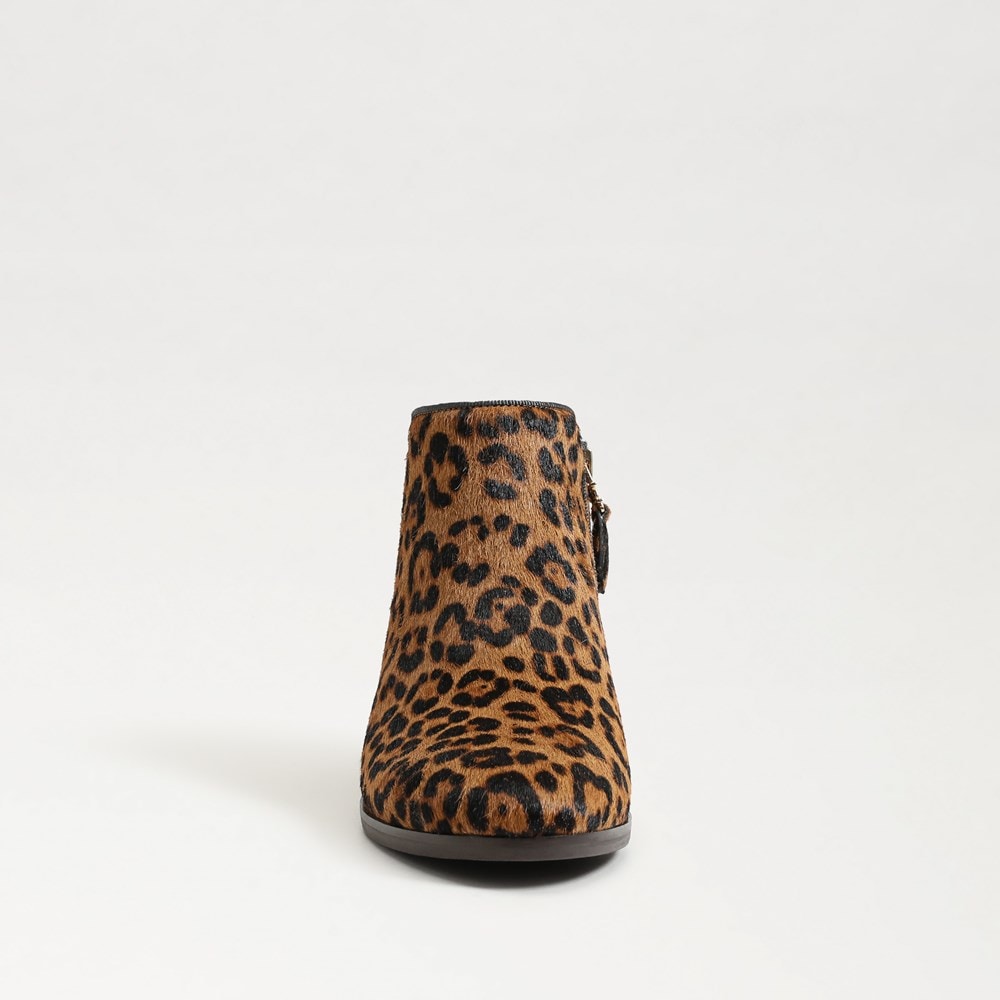 Leopard Brahma Hair Leather