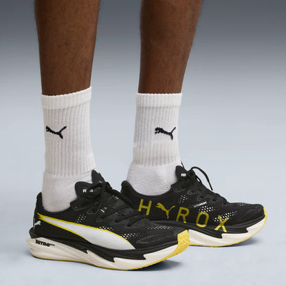 PUMA Black-Vibrant Yellow