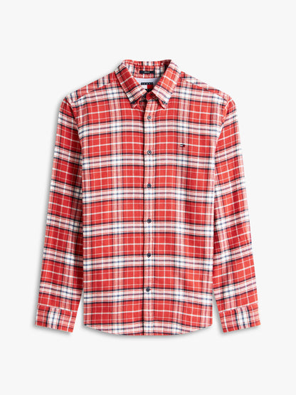Terracotta Red/Big Check
