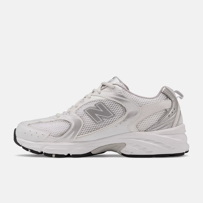 Nb White With Silver Metallic