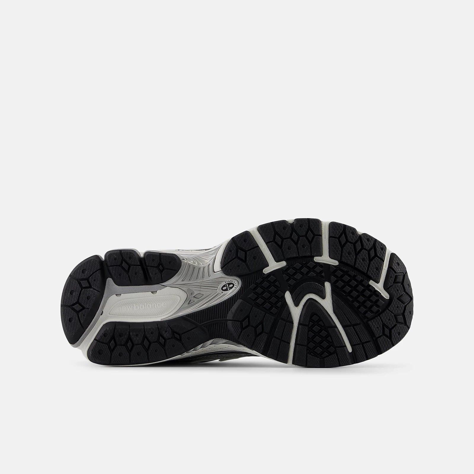 Silver Metallic With Black