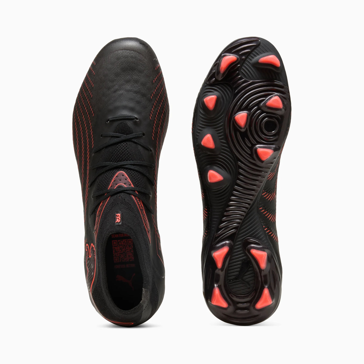 PUMA Black-Glowing Red-Strong Gray