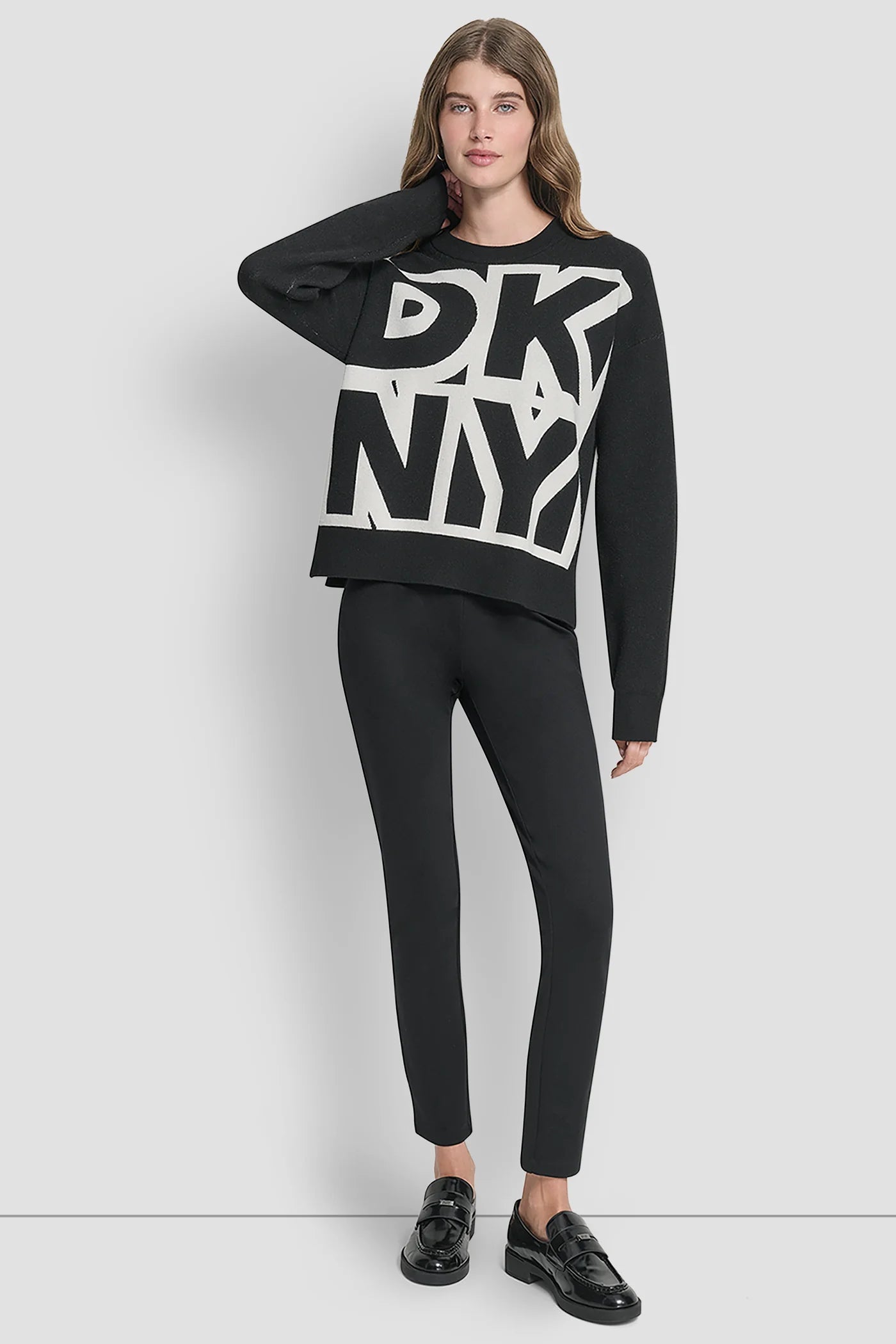 black/ivory
