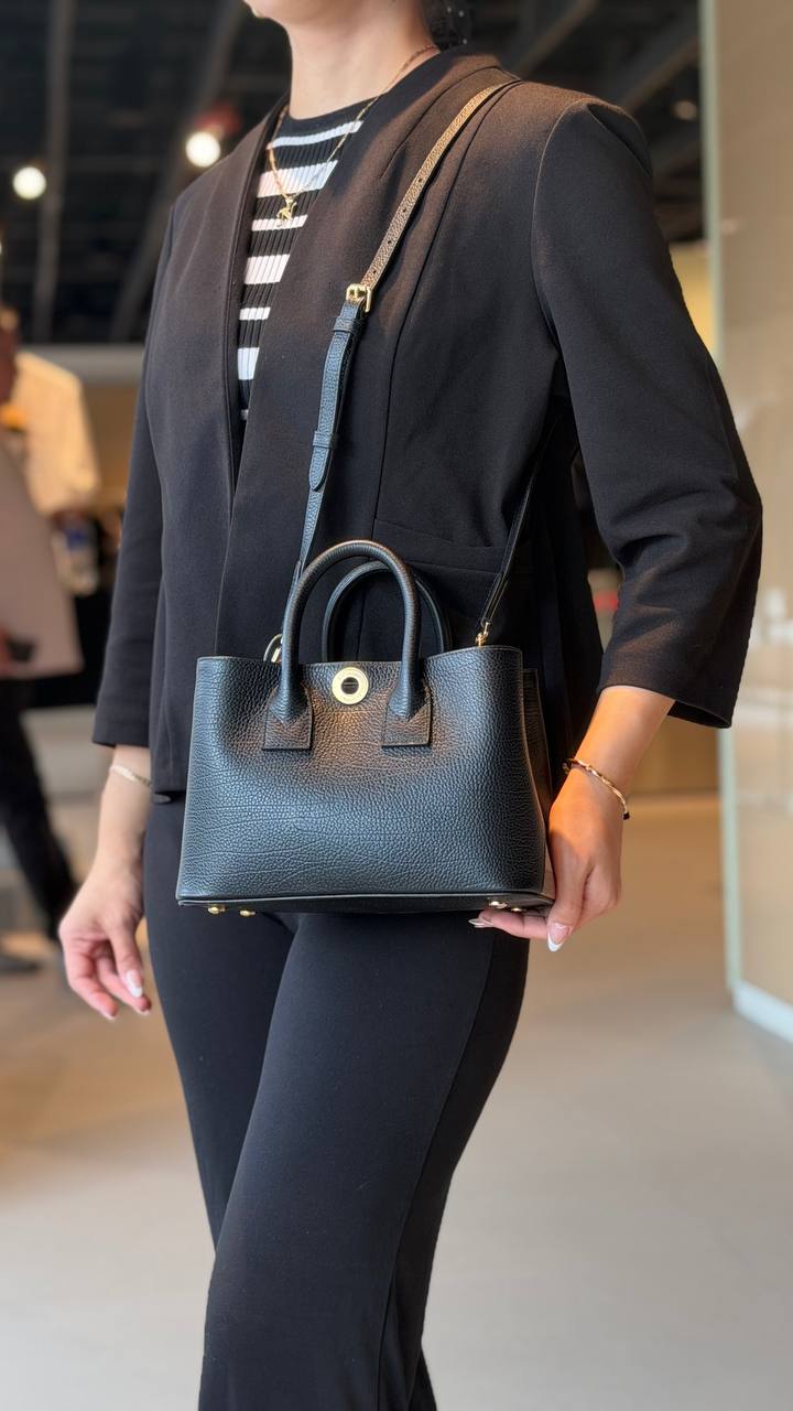 Burberry Bermondsey Small Tote - Black