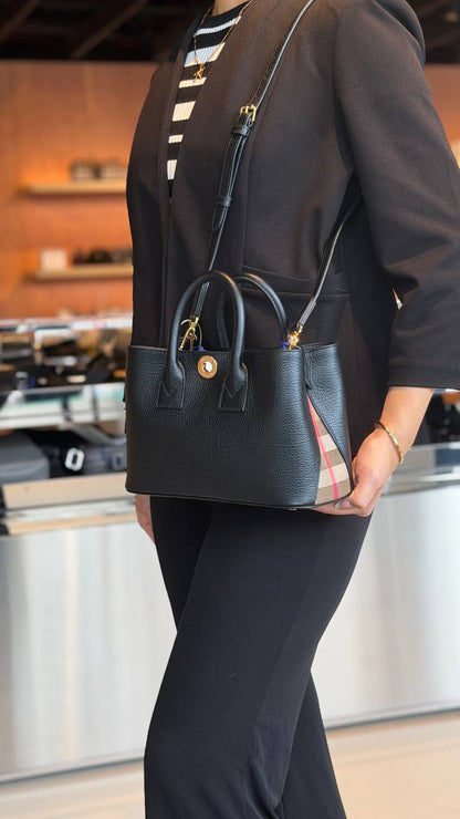 Burberry Bermondsey Small Tote - Black