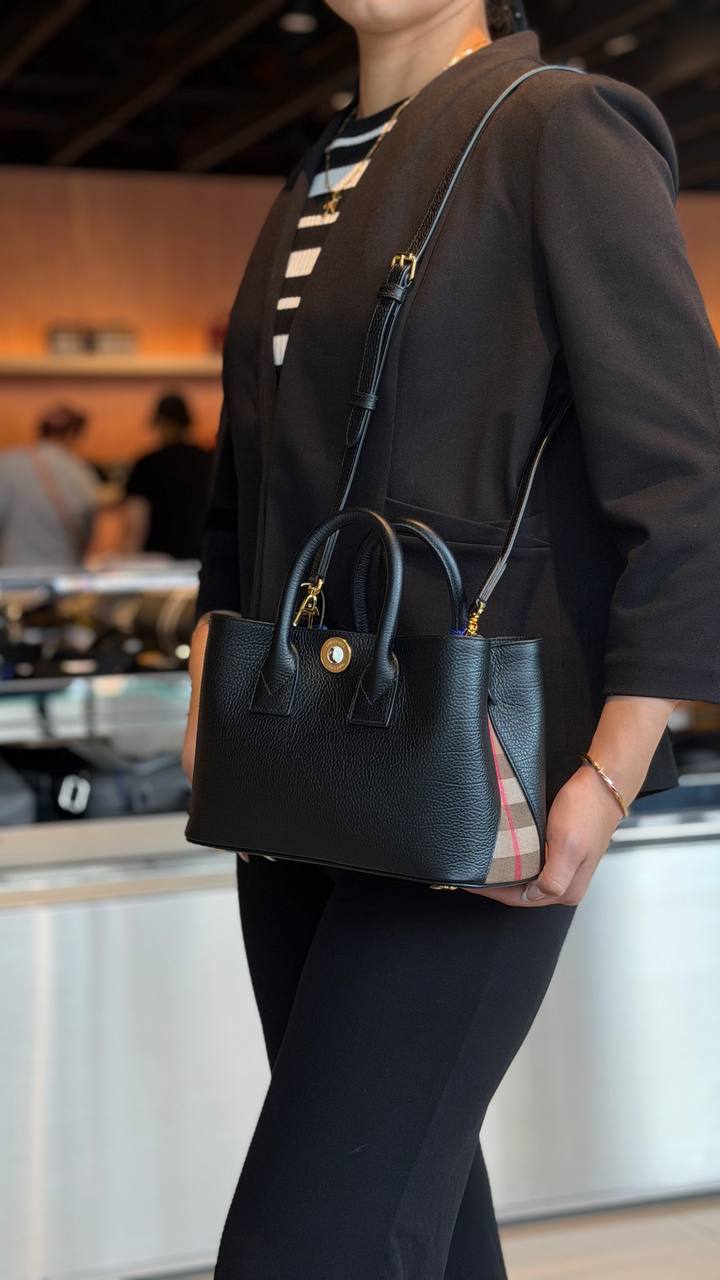 Burberry Bermondsey Small Tote - Black