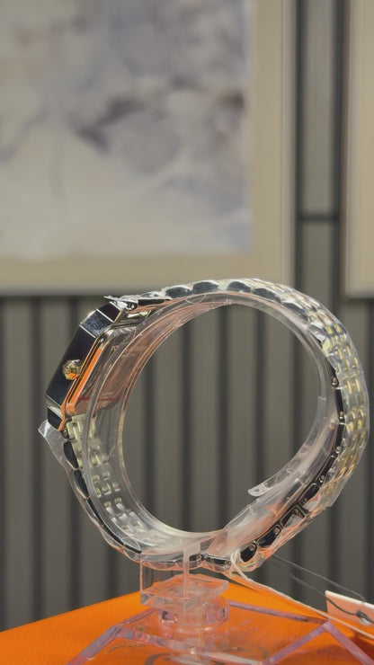 Tory Burch Mini Robinson Two-Tone Watch