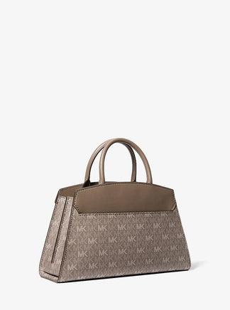 Michael Kors Greta Medium Signature Logo Satchel