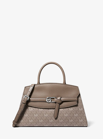 Michael Kors Greta Medium Signature Logo Satchel