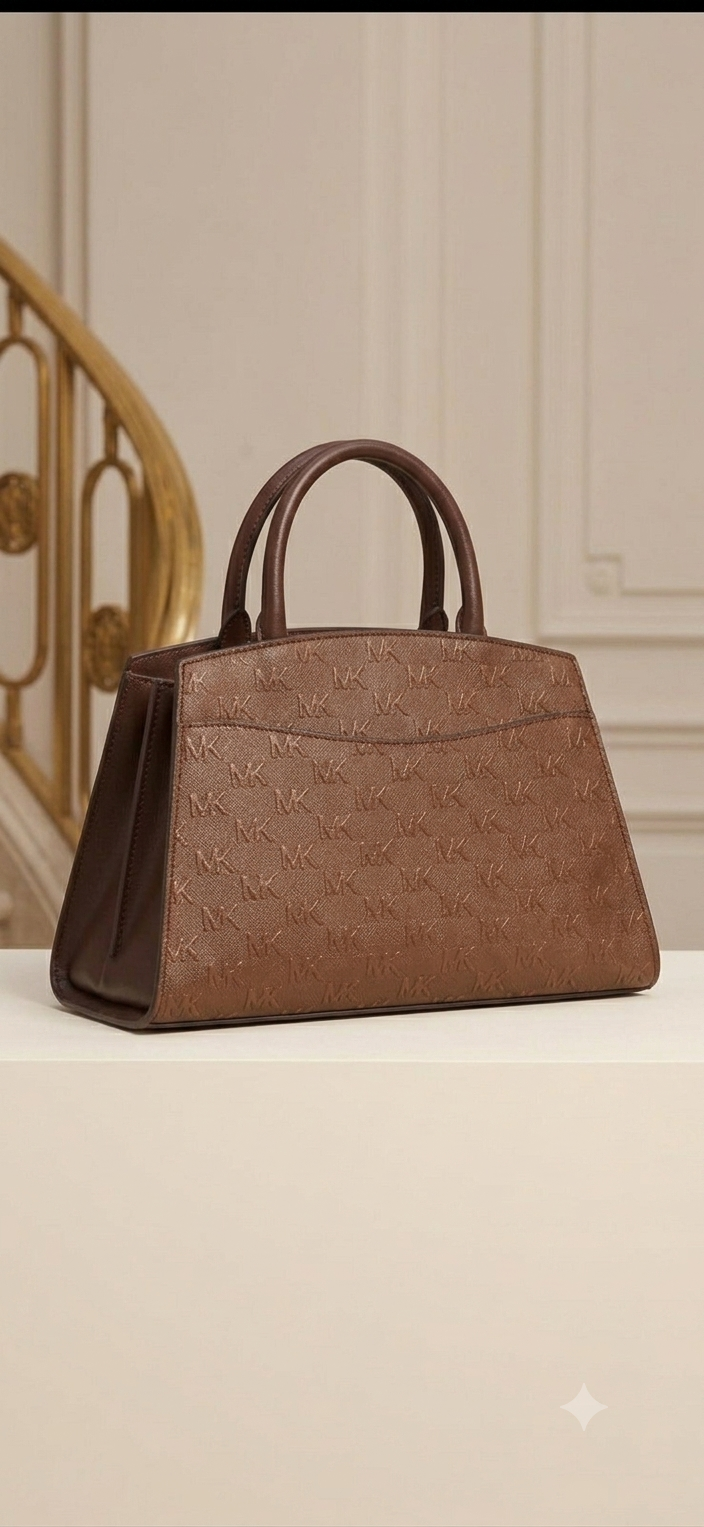 Michael Kors Campbell Medium Logo Satchel