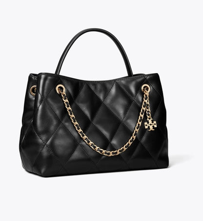 Tory Burch Willa Quilted Small Tote Bag  Willa Chain Small Tote