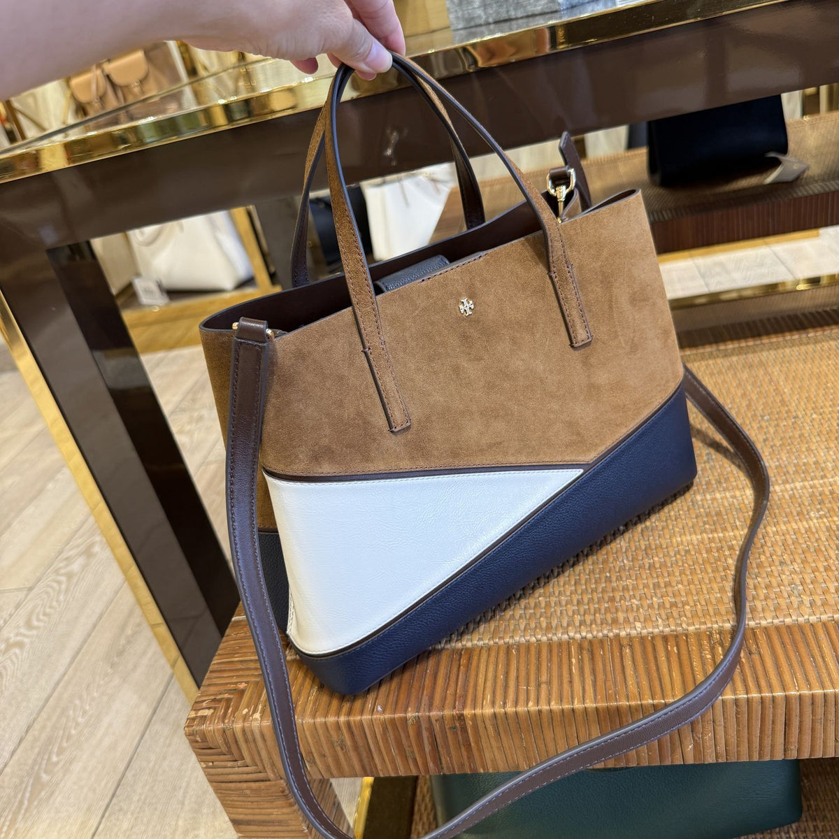Tory Burch Blake Patchwork Small Tote