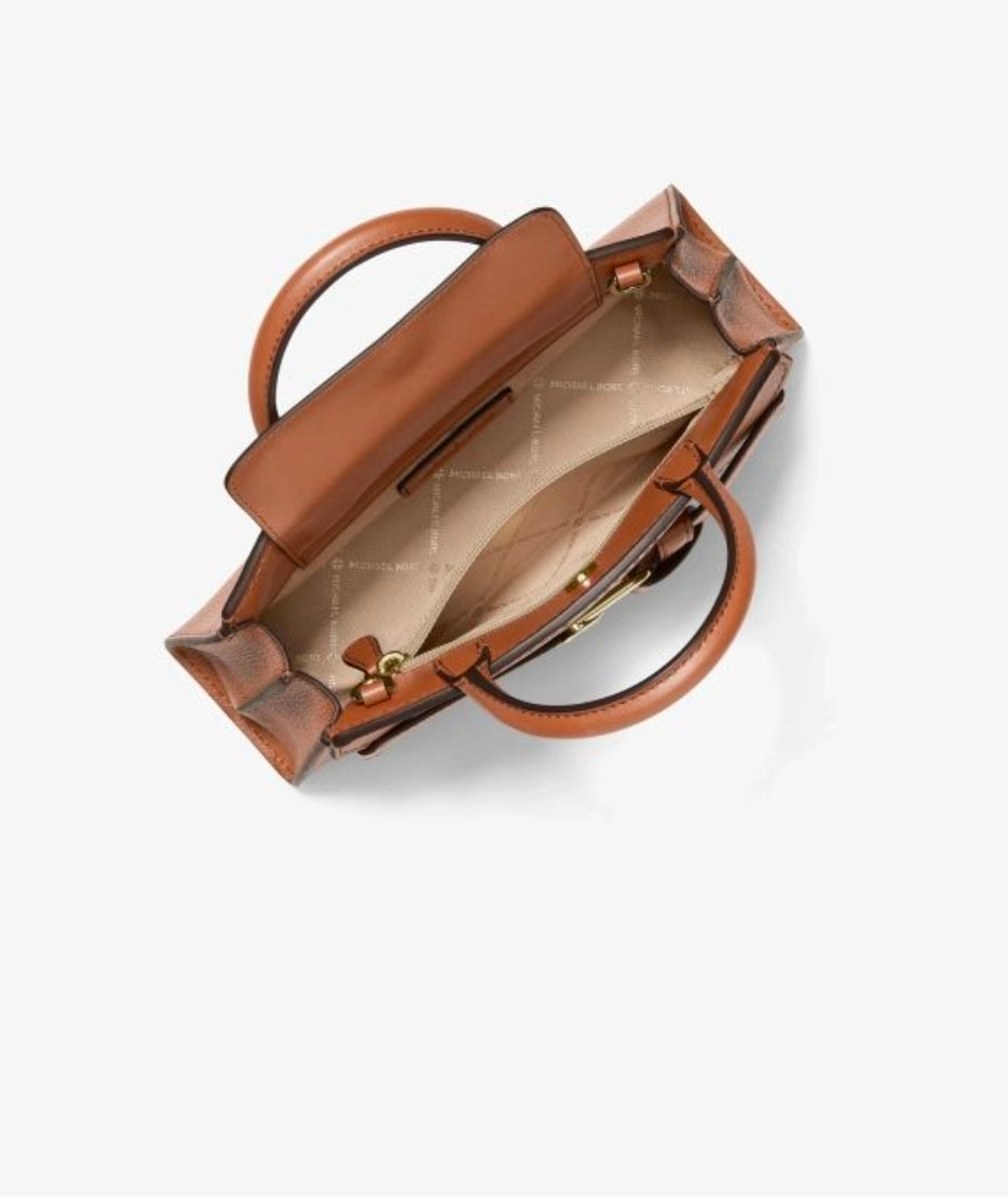 Michael Kors Greta Small Leather Con vertible Crossbody Bag