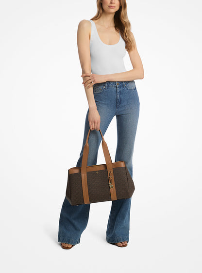Romee large Signature Logo Satchel