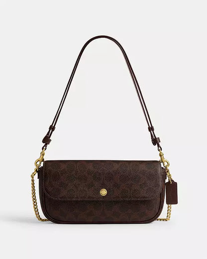 Brook Flap Chain Bag In Signature Canvas