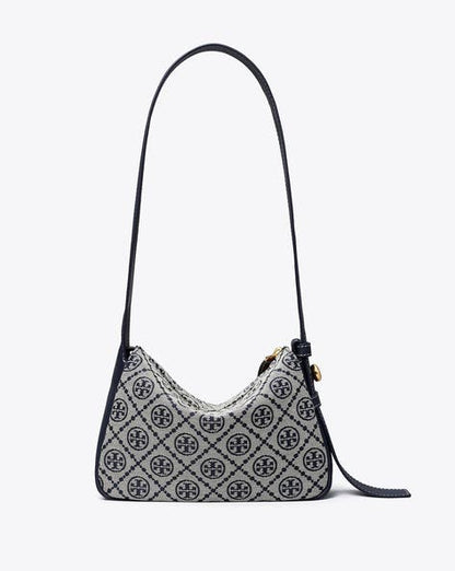 T MONOGRAM SMALL ROMY SHOULDER BAG