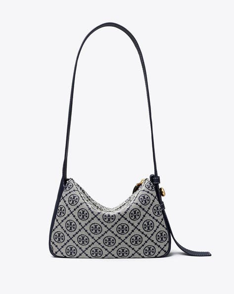 T MONOGRAM SMALL ROMY SHOULDER BAG