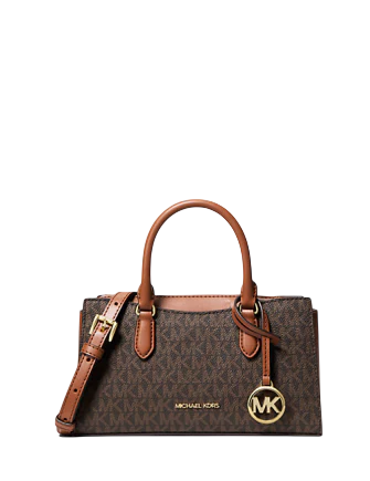 Arden Small Signature Logo Messenger Bag