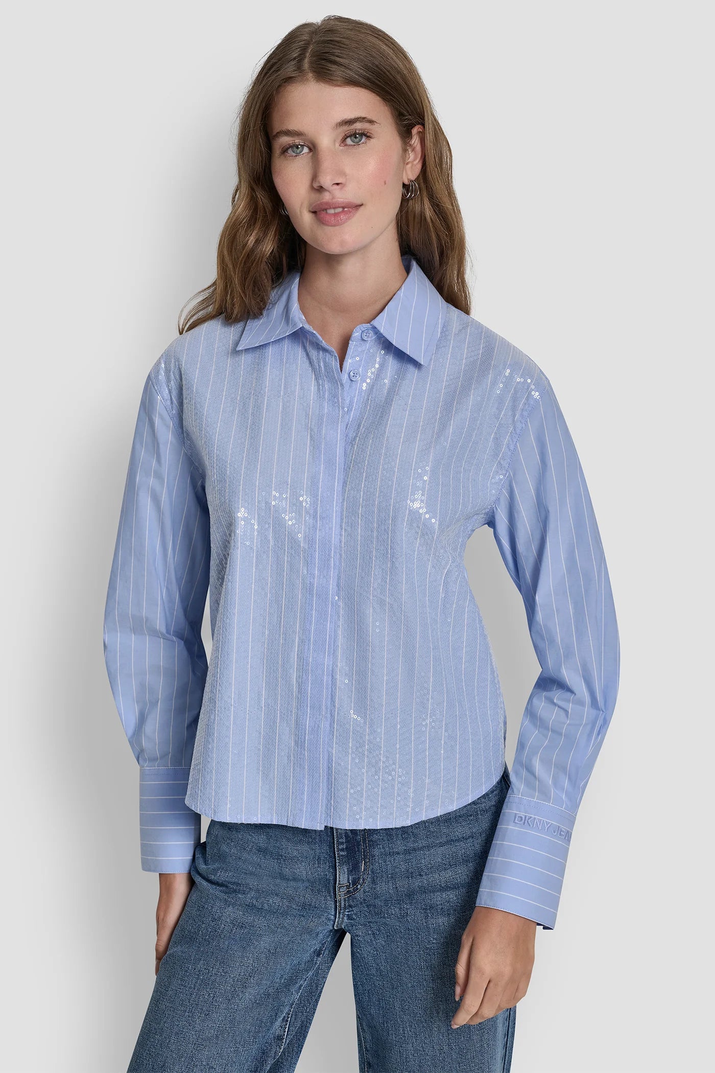 chambray/white