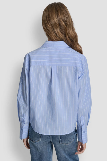 chambray/white